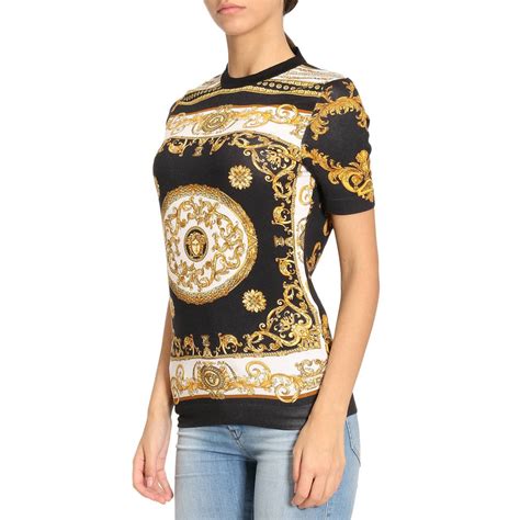 cheap versace womens shirts|Versace tops women on sale.